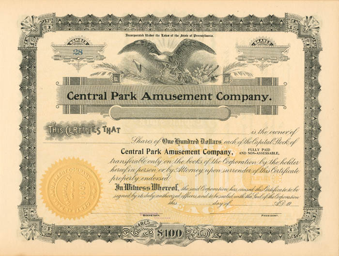 Central Park Amusement Co.